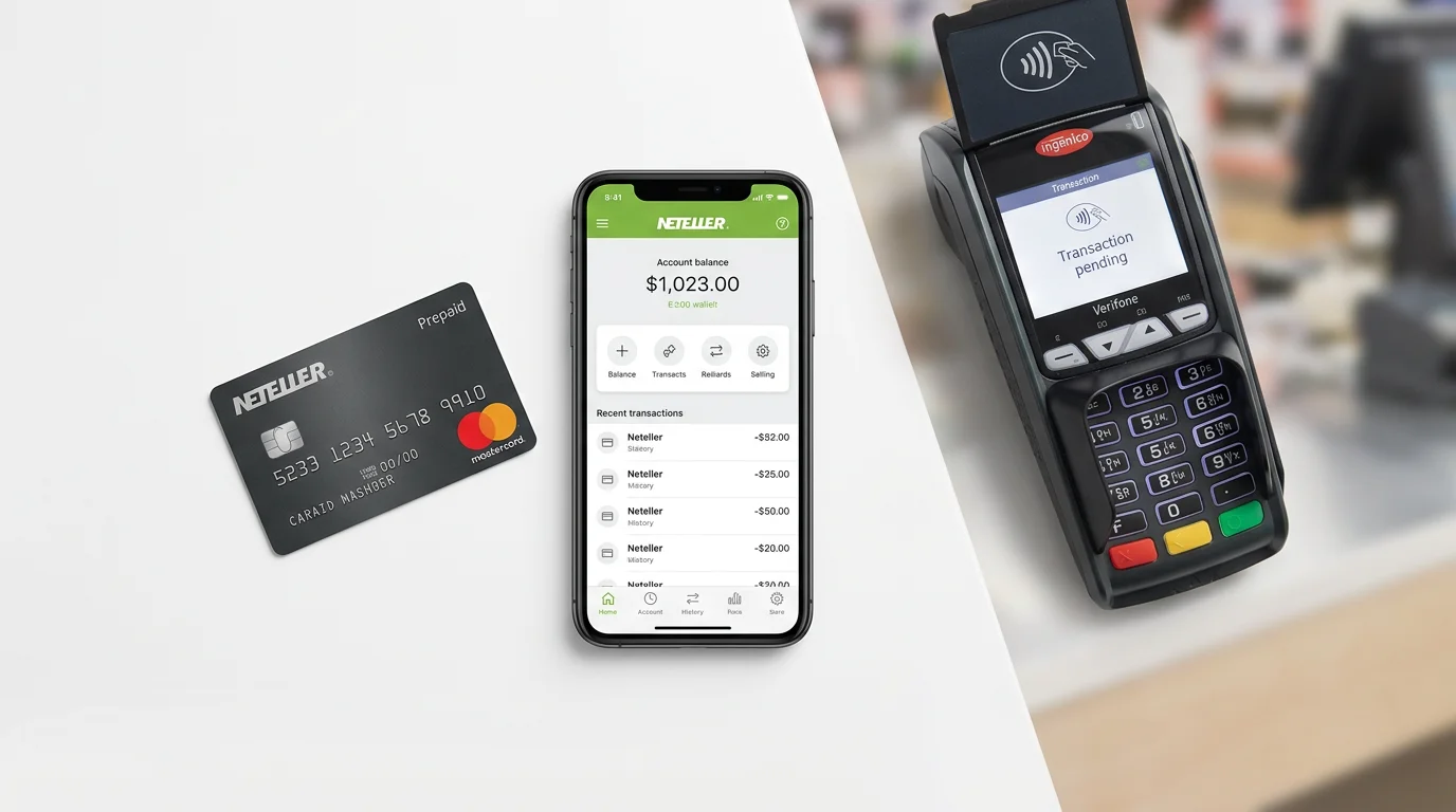 Net+ Mastercard kartica za klađenje — prepaid kartica vezana uz Neteller e-novčanik