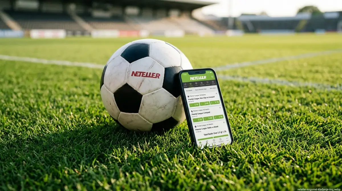 Neteller za nogometno klađenje — uplata oklade na HNL, Ligu prvaka i Premier ligu