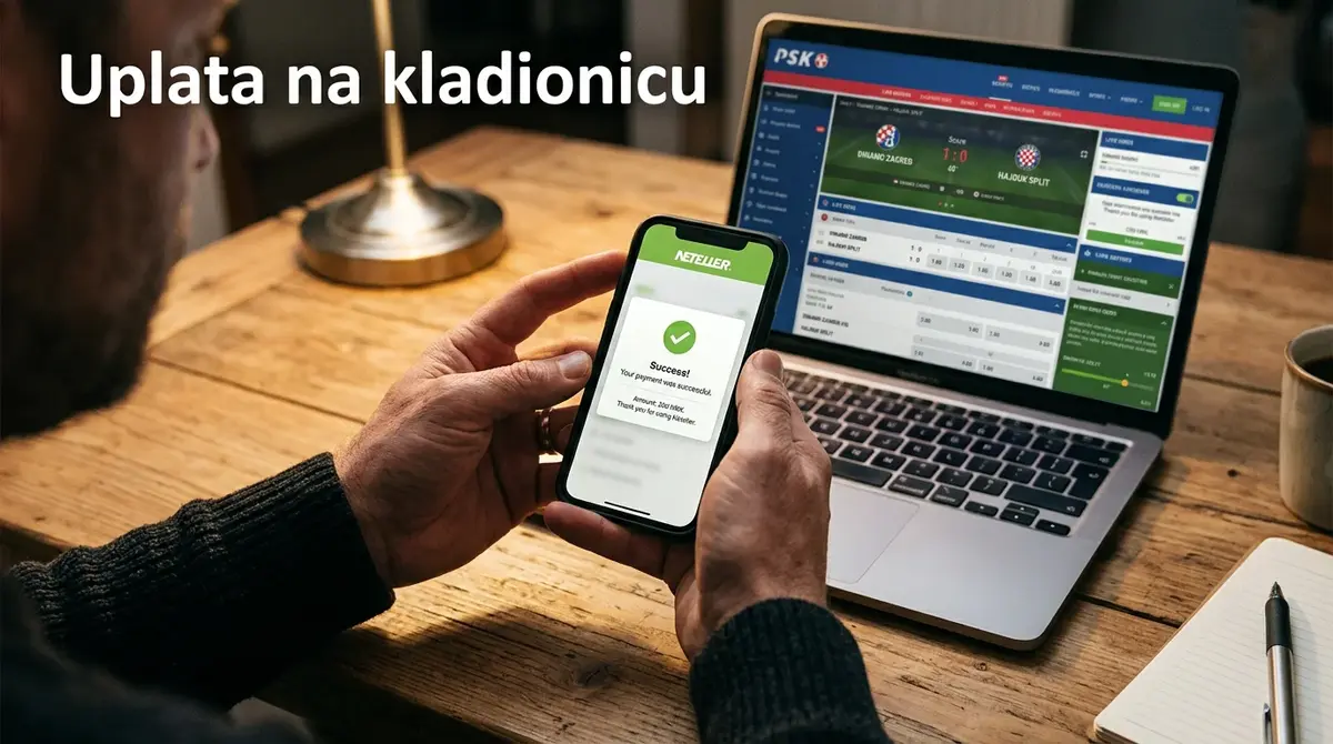 Neteller uplata na kladionicu — prikaz postupka depozita putem e-novčanika